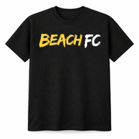 BEACH FC T-SHIRT Paintbrush Logo
